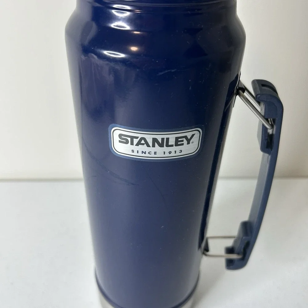 Stanley Legendary Classic Nightfall Blue Vacuum Bottle (Thermos Flask) 1L - Picture 2 of 6